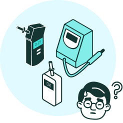 国家公安委員会が定めるアルコール検知器ってどうやって探せばいいの？