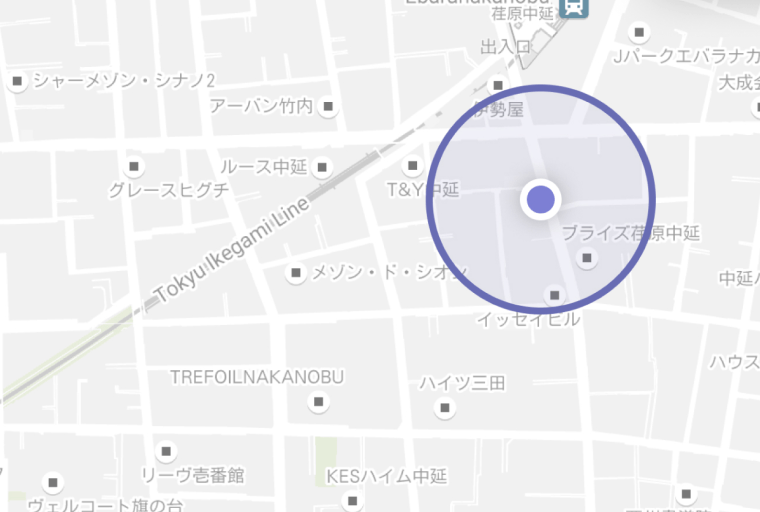 位置情報はもちろん、指定地点への接近・出発/到着の通知も可能